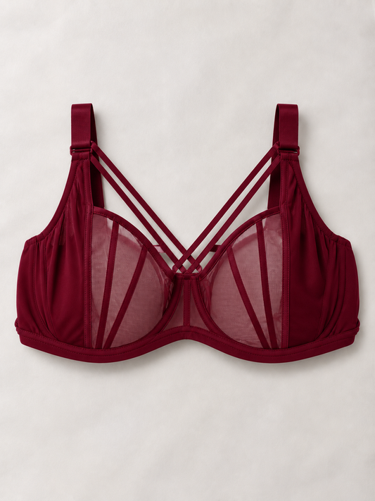 Pack of 3 Elegance Sheer Support Bra