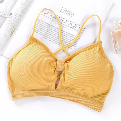Trendy Style Bralette Bra - Basic